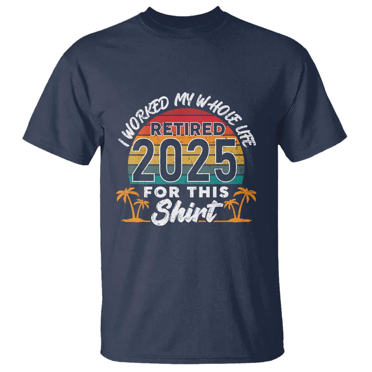 retired-2025-t-shirt-retro-retirement-summer-vibes