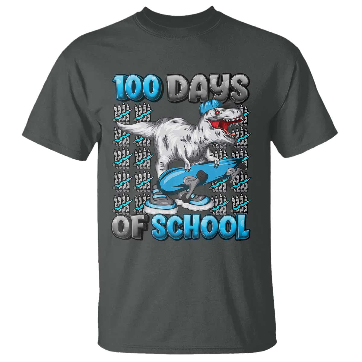 100-days-of-school-100th-day-dinosaur-t-shirt