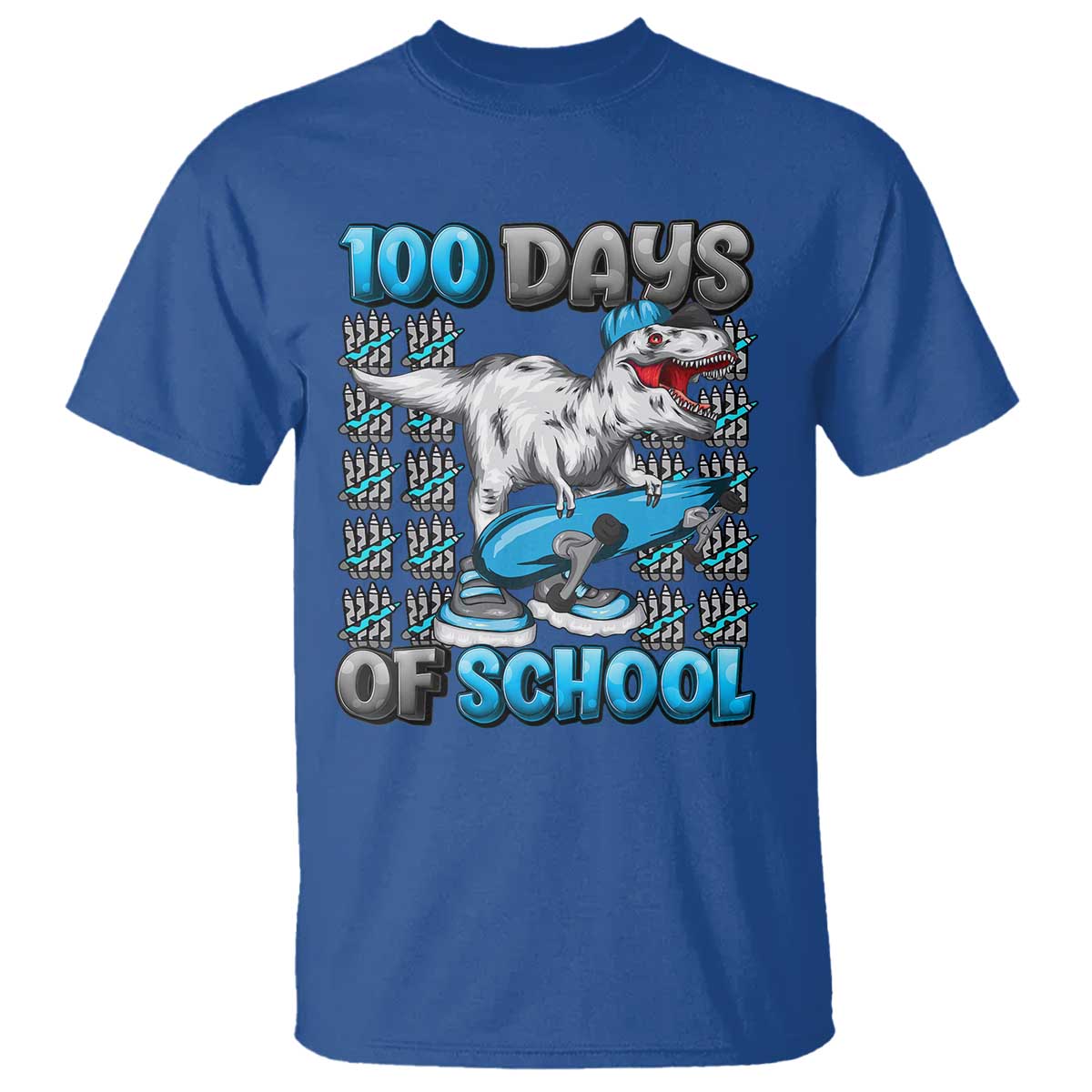 100-days-of-school-100th-day-dinosaur-t-shirt