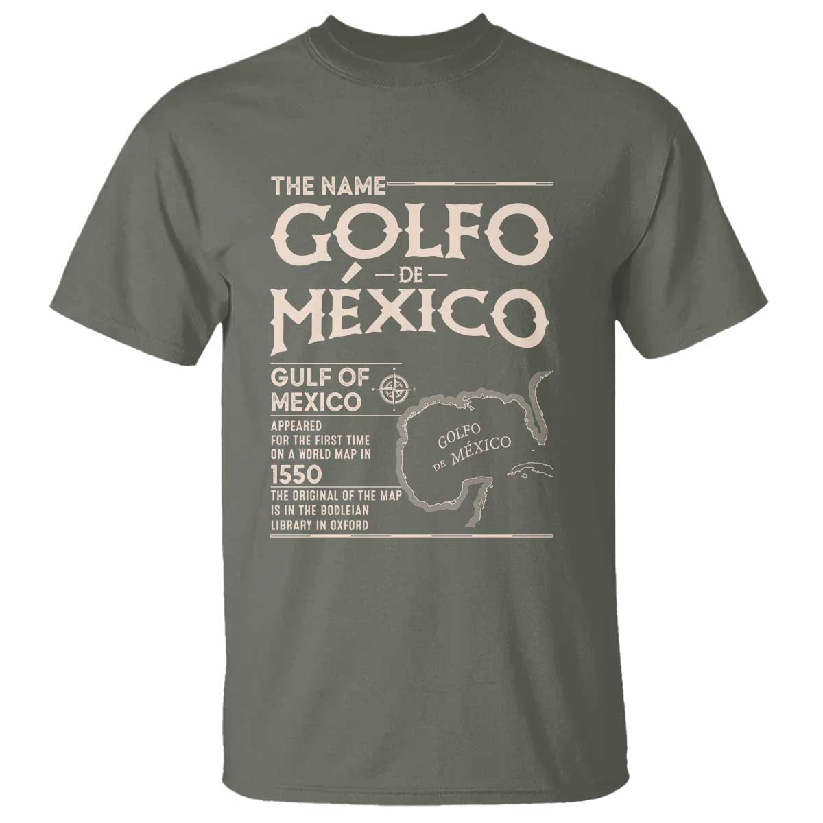 gulf-of-mexico-t-shirt-1672-historic-map-coast-mexico-lover