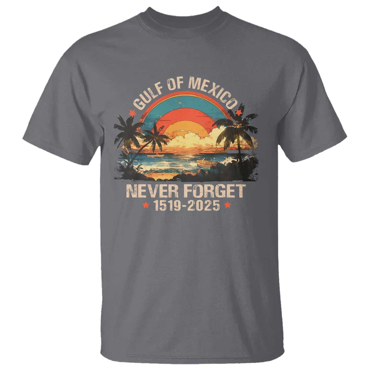 gulf-of-mexico-t-shirt-never-forget-1915-2025-coast-texas-alabama-mississippi-florida-beach