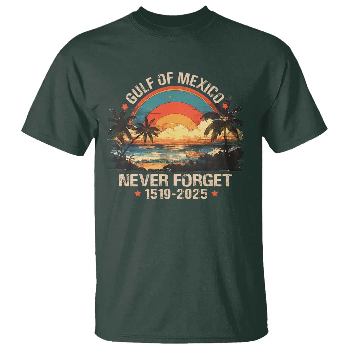 gulf-of-mexico-t-shirt-never-forget-1915-2025-coast-texas-alabama-mississippi-florida-beach