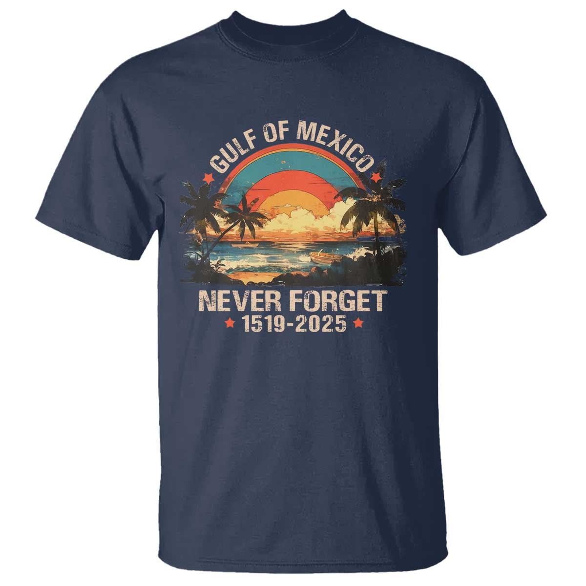 gulf-of-mexico-t-shirt-never-forget-1915-2025-coast-texas-alabama-mississippi-florida-beach