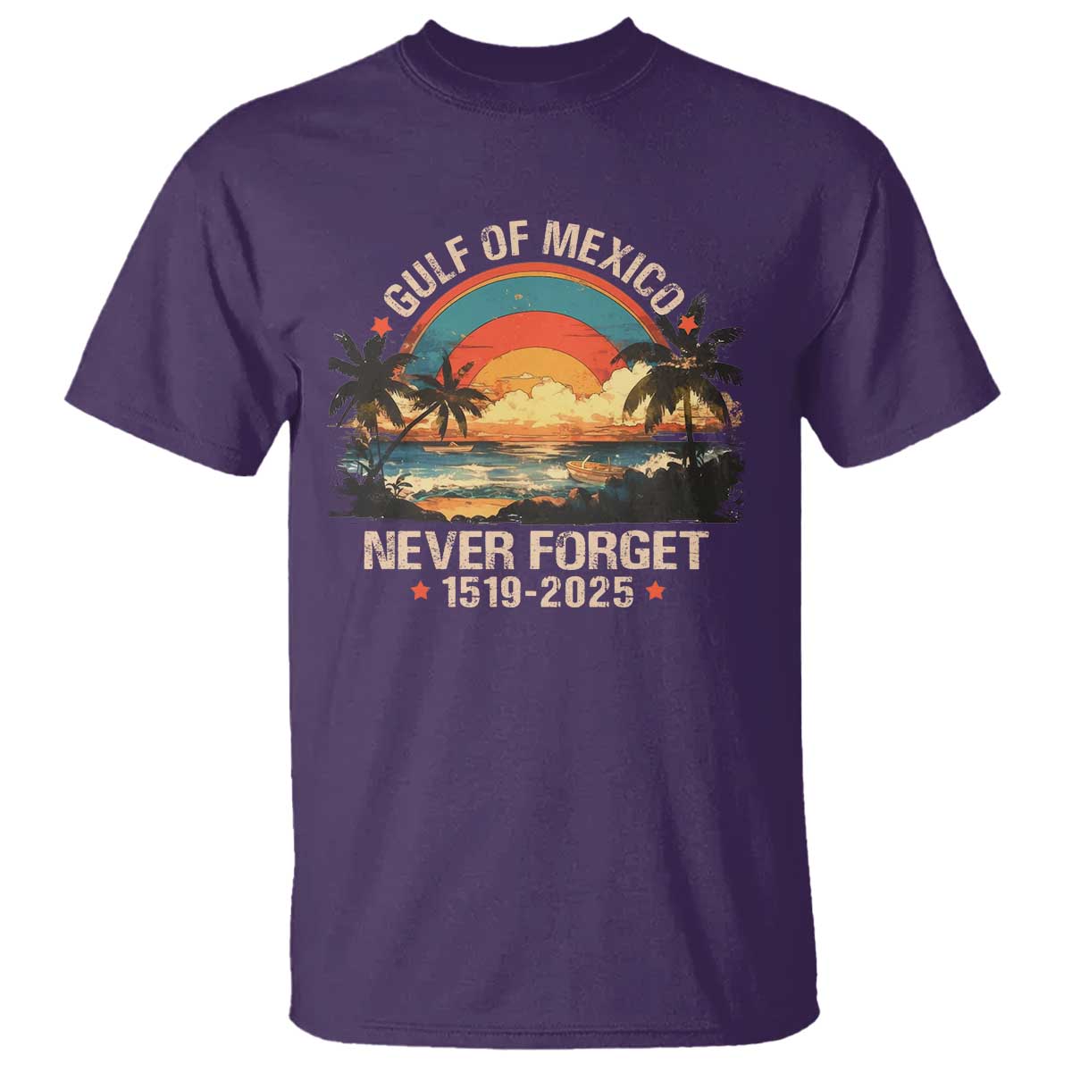 gulf-of-mexico-t-shirt-never-forget-1915-2025-coast-texas-alabama-mississippi-florida-beach
