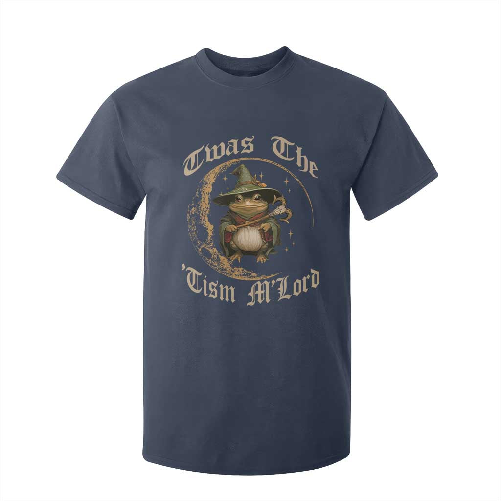 Twas the Tism MLord Frog T Shirt For Kid Funny Anti Social Meme