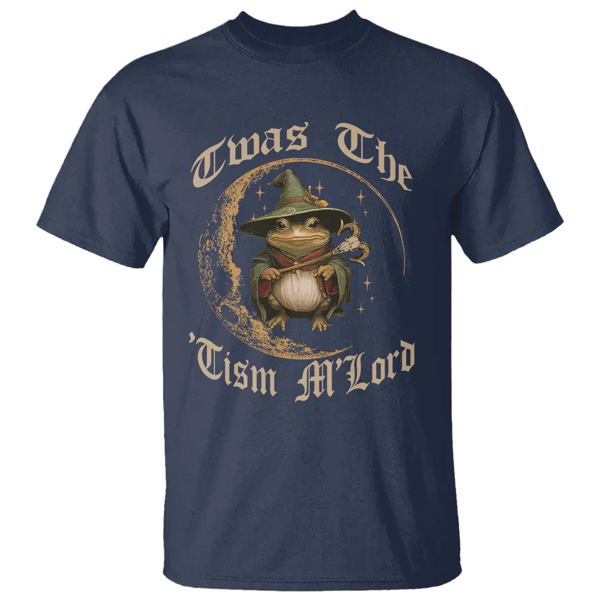 Twas the Tism MLord Frog T Shirt Funny Anti Social Meme