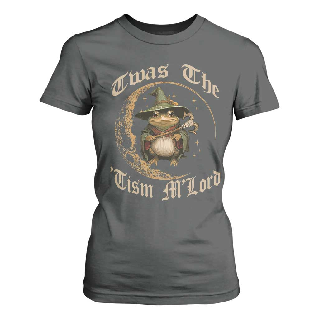 Twas the Tism MLord Frog T Shirt For Women Funny Anti Social Meme
