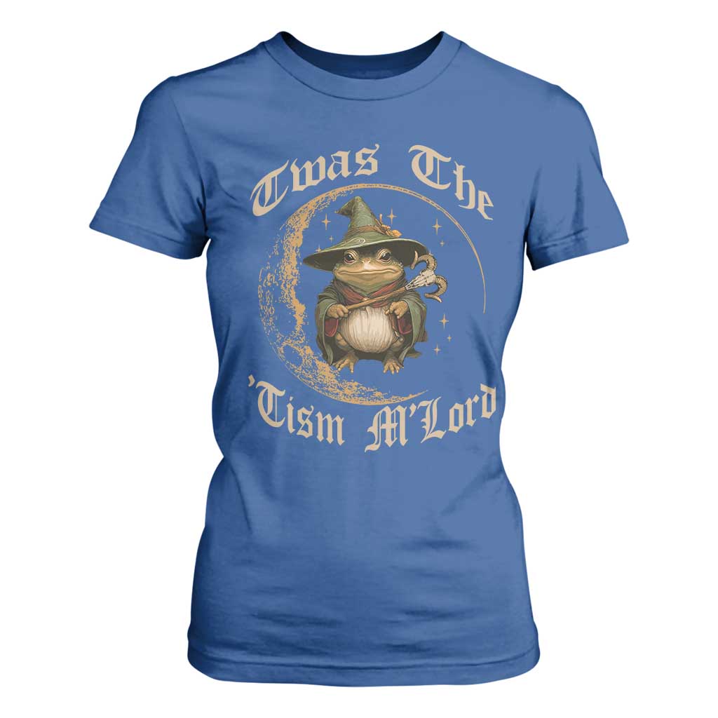 Twas the Tism MLord Frog T Shirt For Women Funny Anti Social Meme
