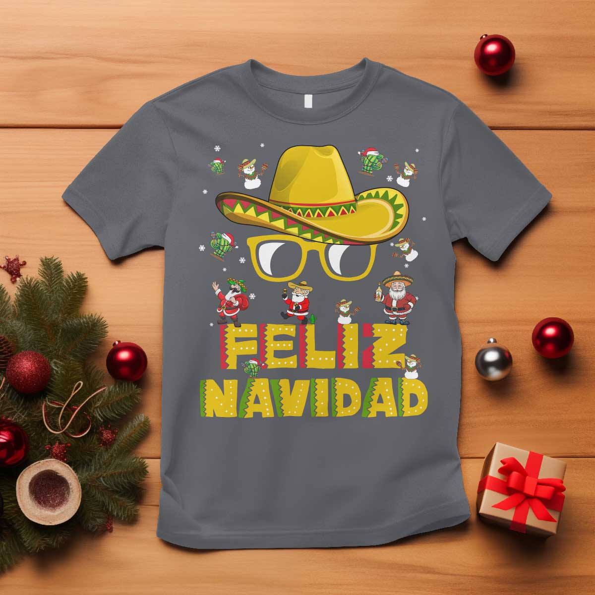 mexico-christmas-t-shirt-feliz-navidad-sombrero
