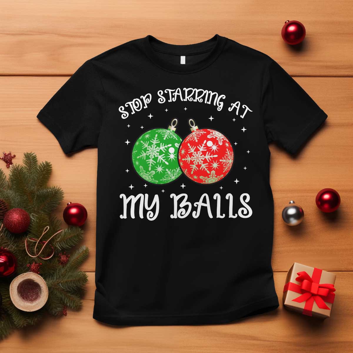 funny-christmas-t-shirt-stop-staring-at-my-balls-funny-dirty-christmas-adult-humor