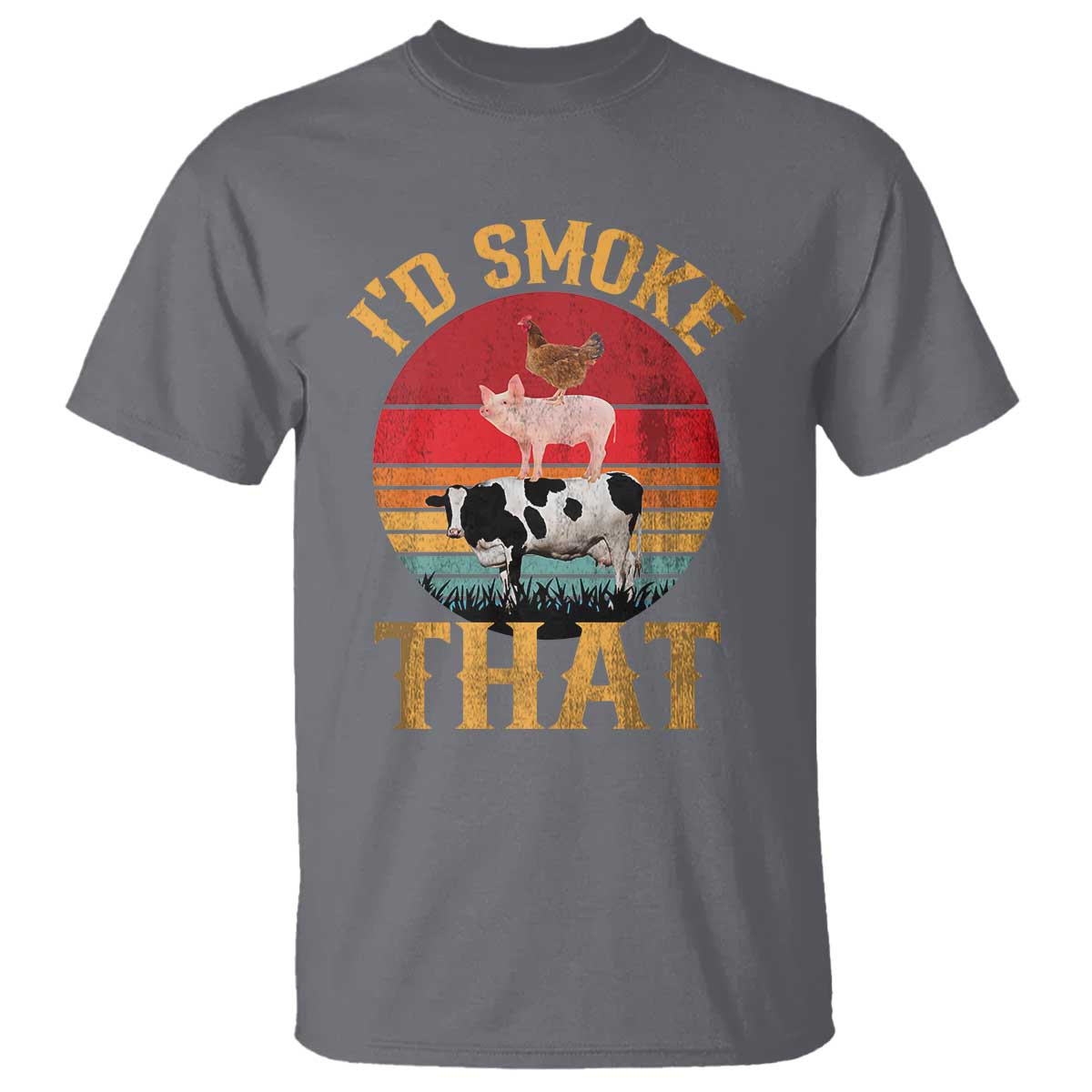 funny-bbq-t-shirt-id-smoke-that-barbecue-retro-grilling-gift