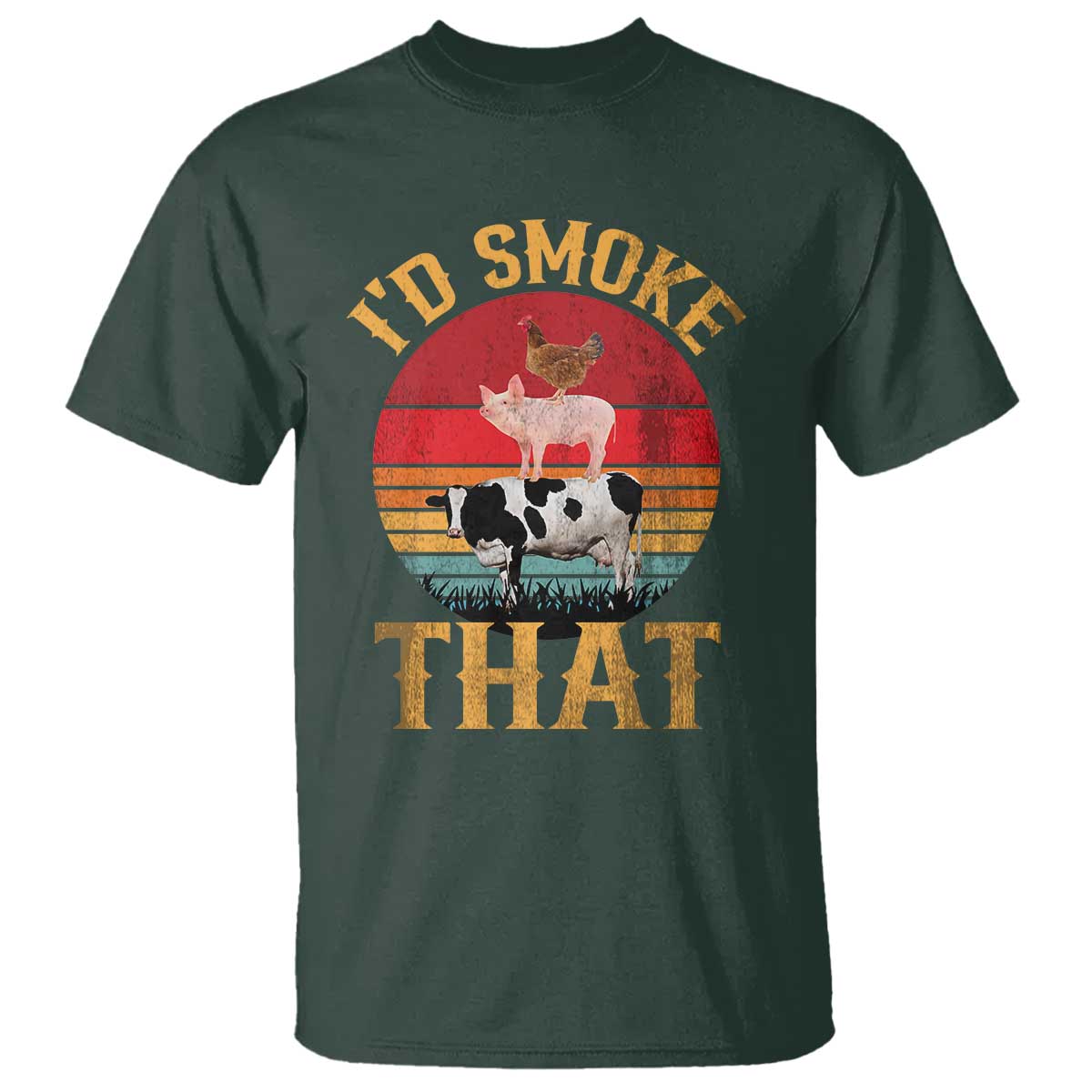 funny-bbq-t-shirt-id-smoke-that-barbecue-retro-grilling-gift
