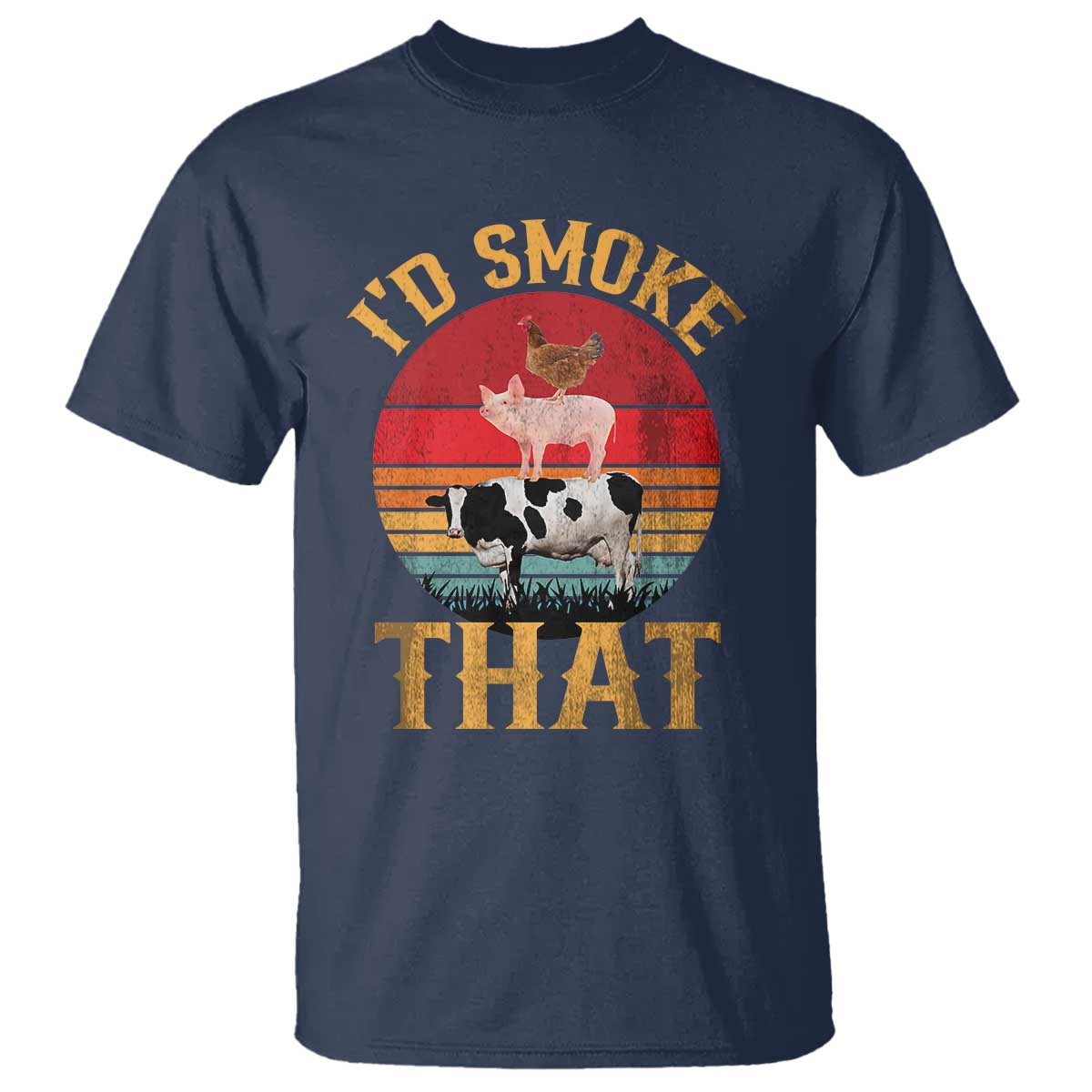 funny-bbq-t-shirt-id-smoke-that-barbecue-retro-grilling-gift