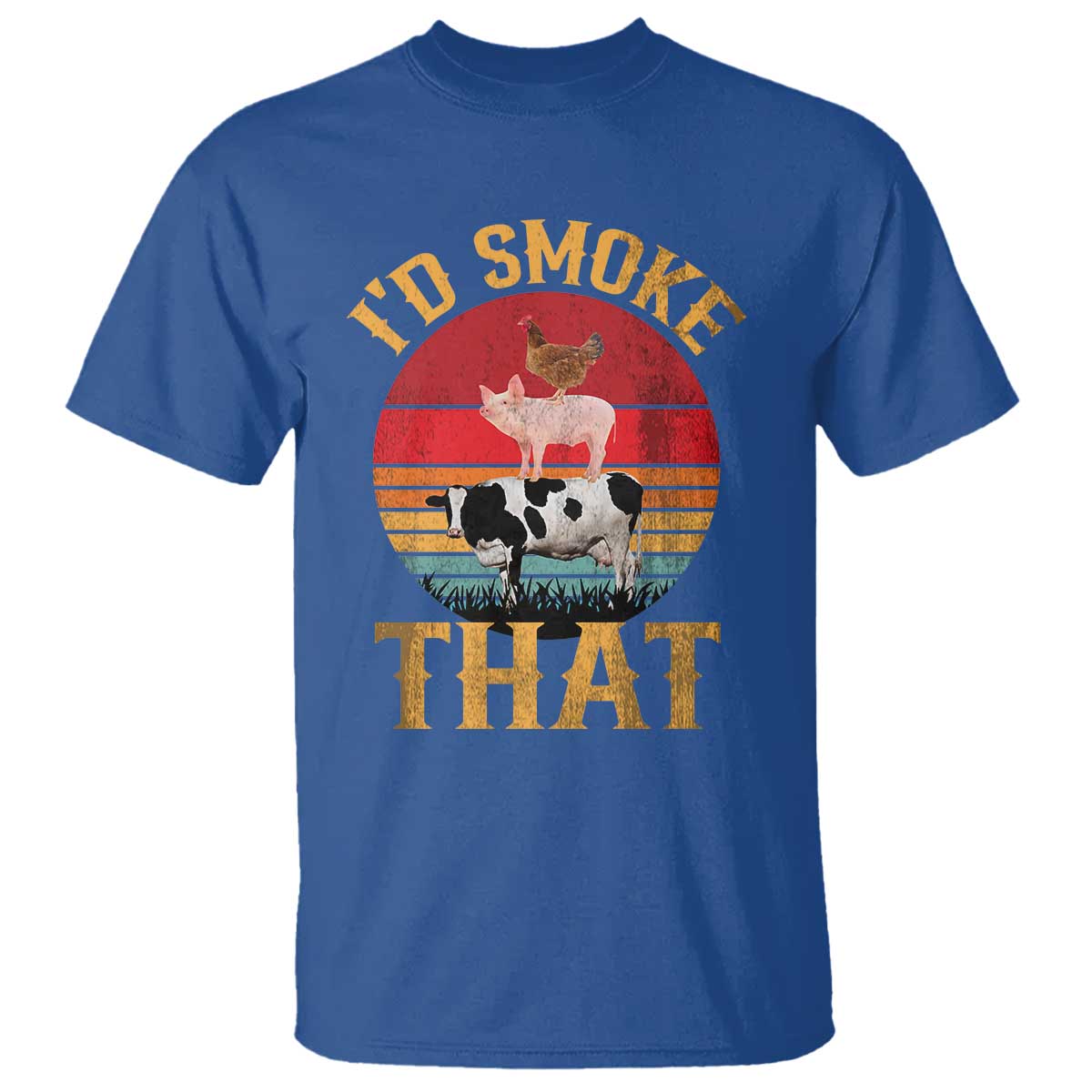 funny-bbq-t-shirt-id-smoke-that-barbecue-retro-grilling-gift