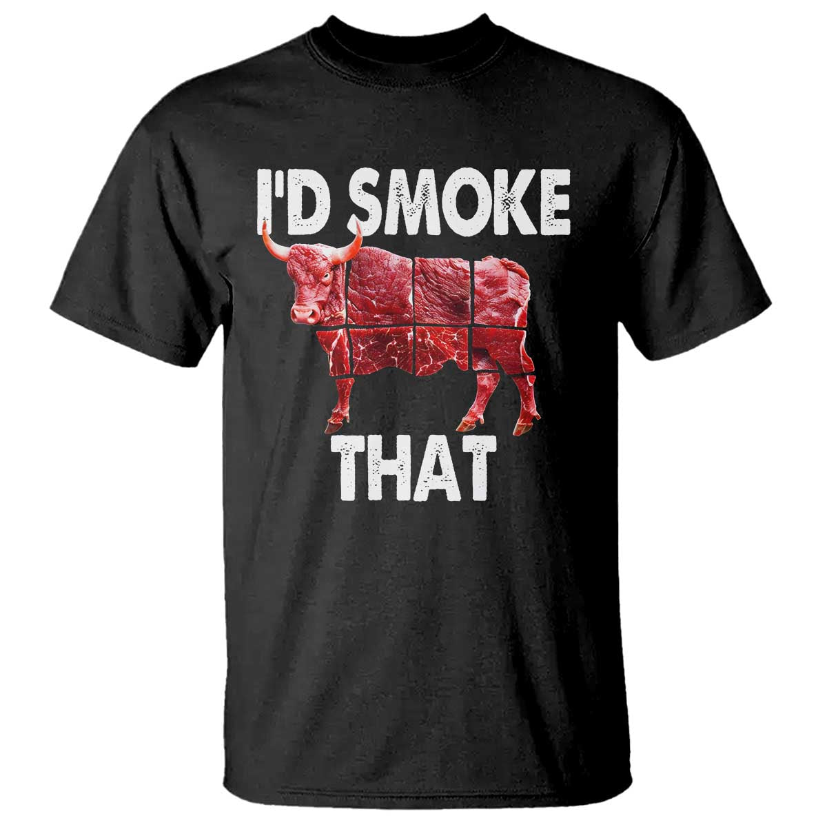 funny-bbq-t-shirt-id-smoke-that-cow-beef-chef-butcher-cook