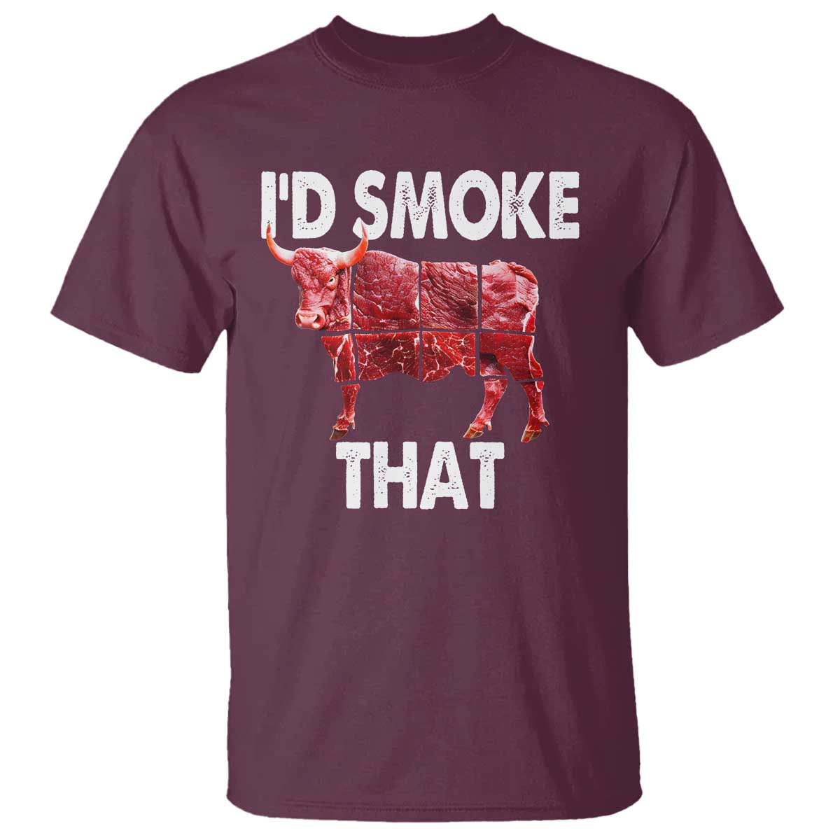 funny-bbq-t-shirt-id-smoke-that-cow-beef-chef-butcher-cook