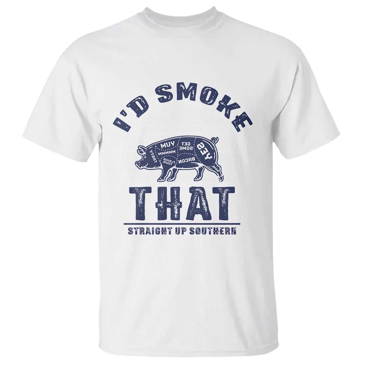 bbq-t-shirt-id-smoke-that-straight-up-southern-pork-cuts-grilling