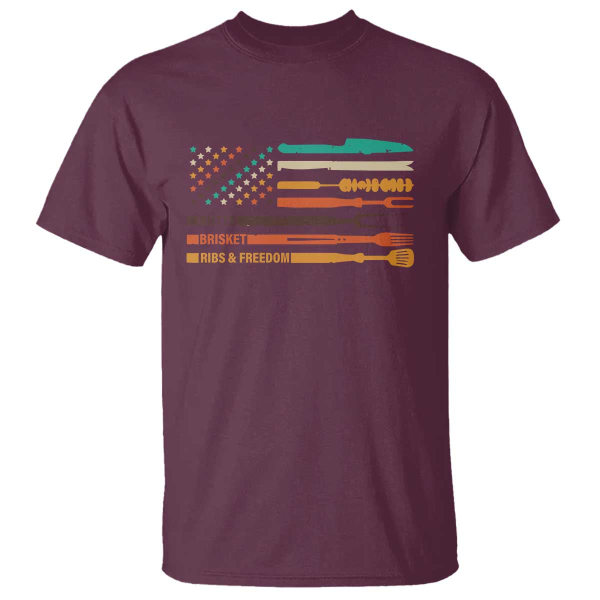bbq-t-shirt-with-american-flag-brisket-butts-ribs-and-freedom-grilling-gifts