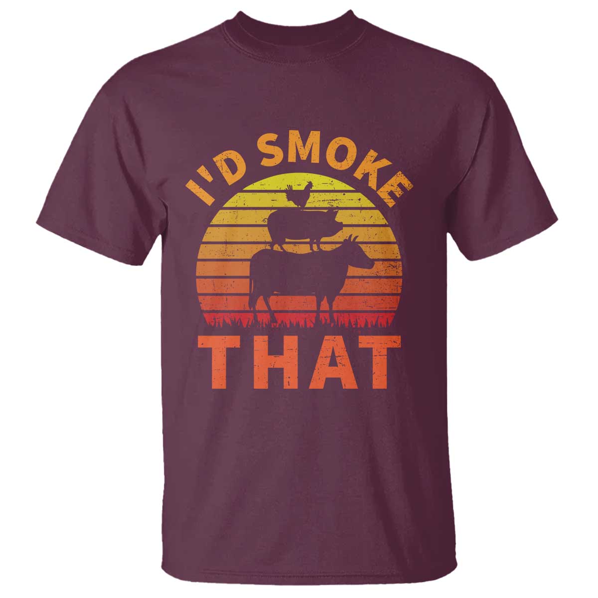 funny-bbq-t-shirt-id-smoke-that-barbecue-retro-grilling-gifts