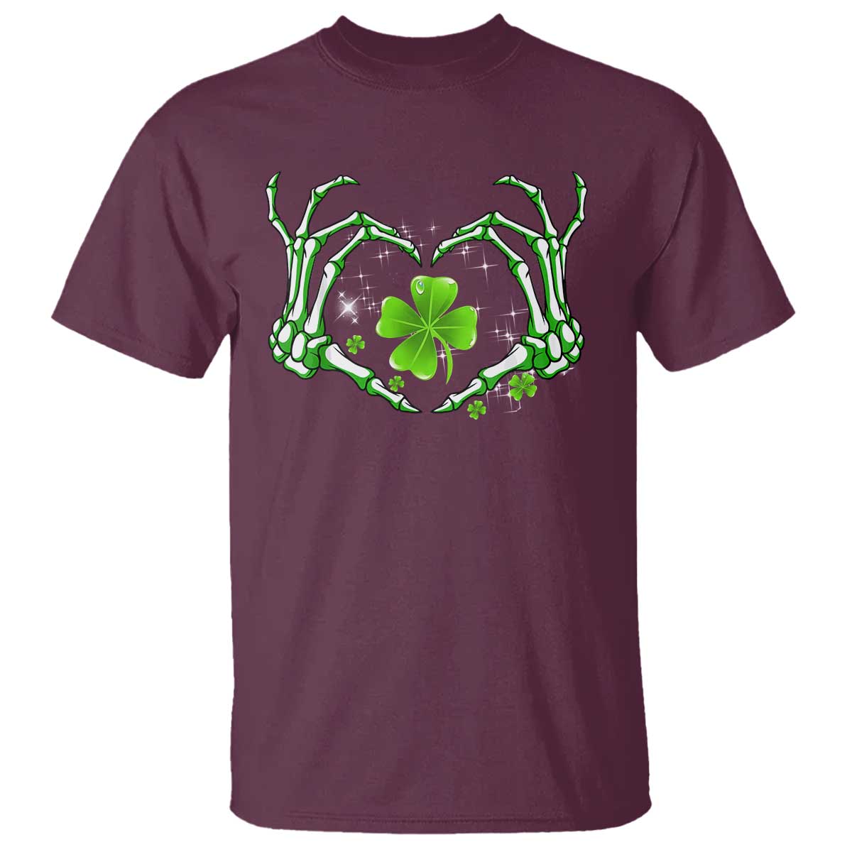 skeleton-hand-heart-shamrock-st-patricks-day-t-shirt