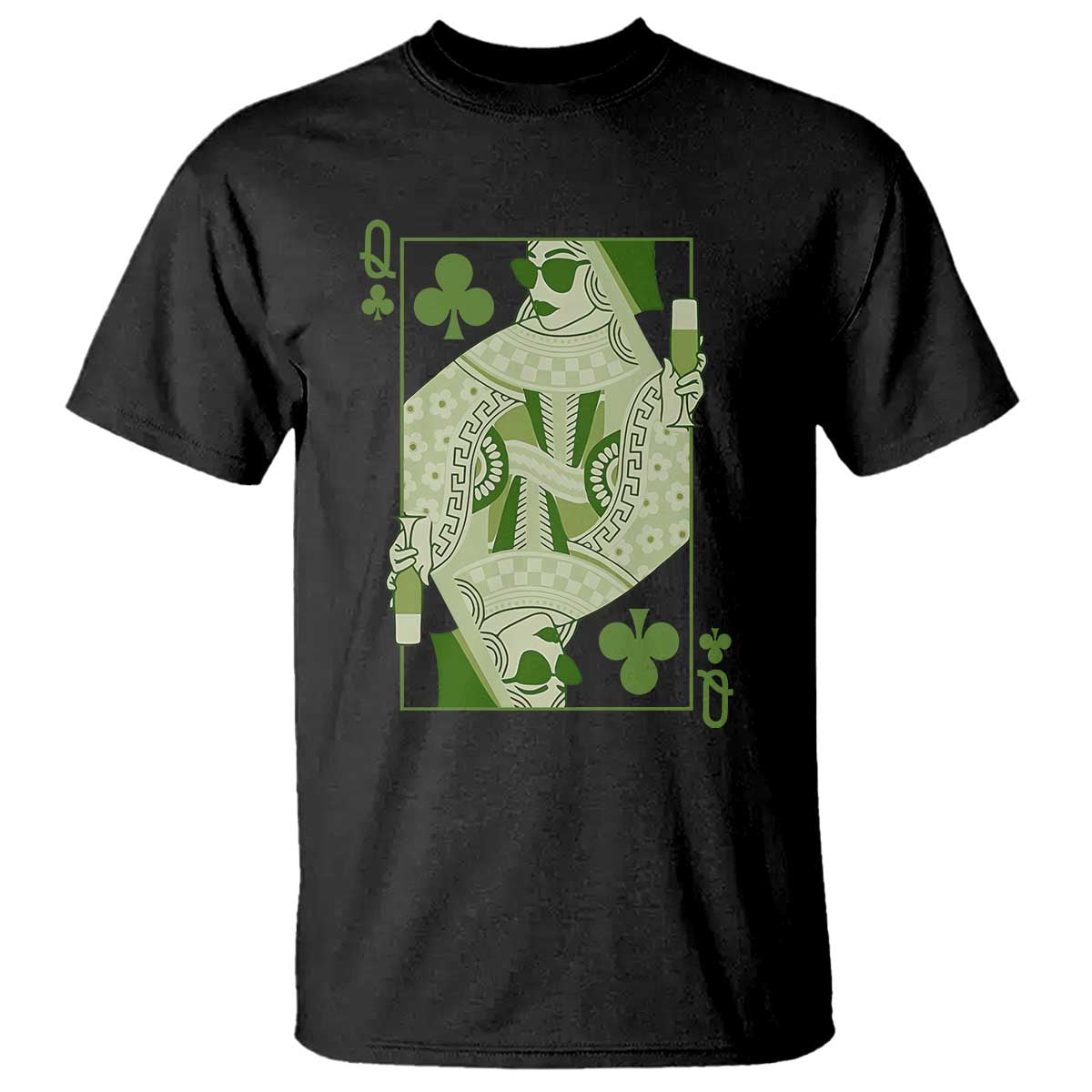 st-patricks-day-pub-t-shirt-queen-of-clubs-fun-green-pub