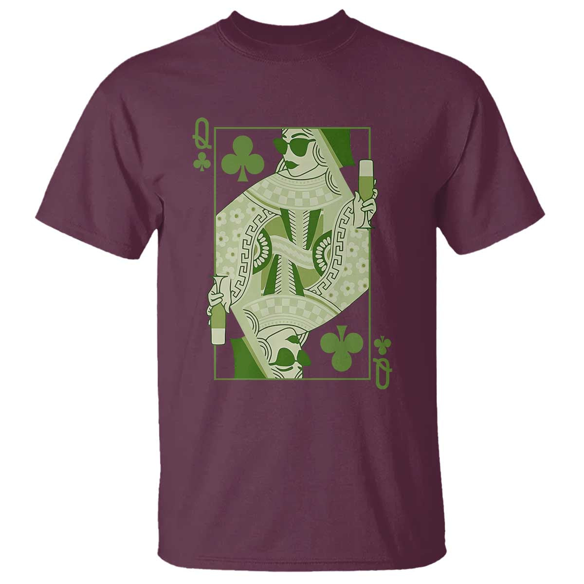 st-patricks-day-pub-t-shirt-queen-of-clubs-fun-green-pub