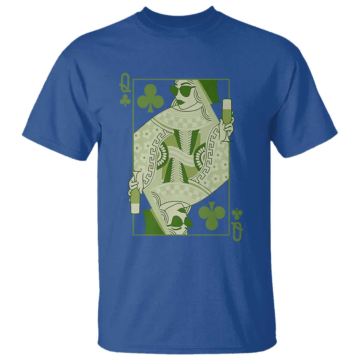 st-patricks-day-pub-t-shirt-queen-of-clubs-fun-green-pub
