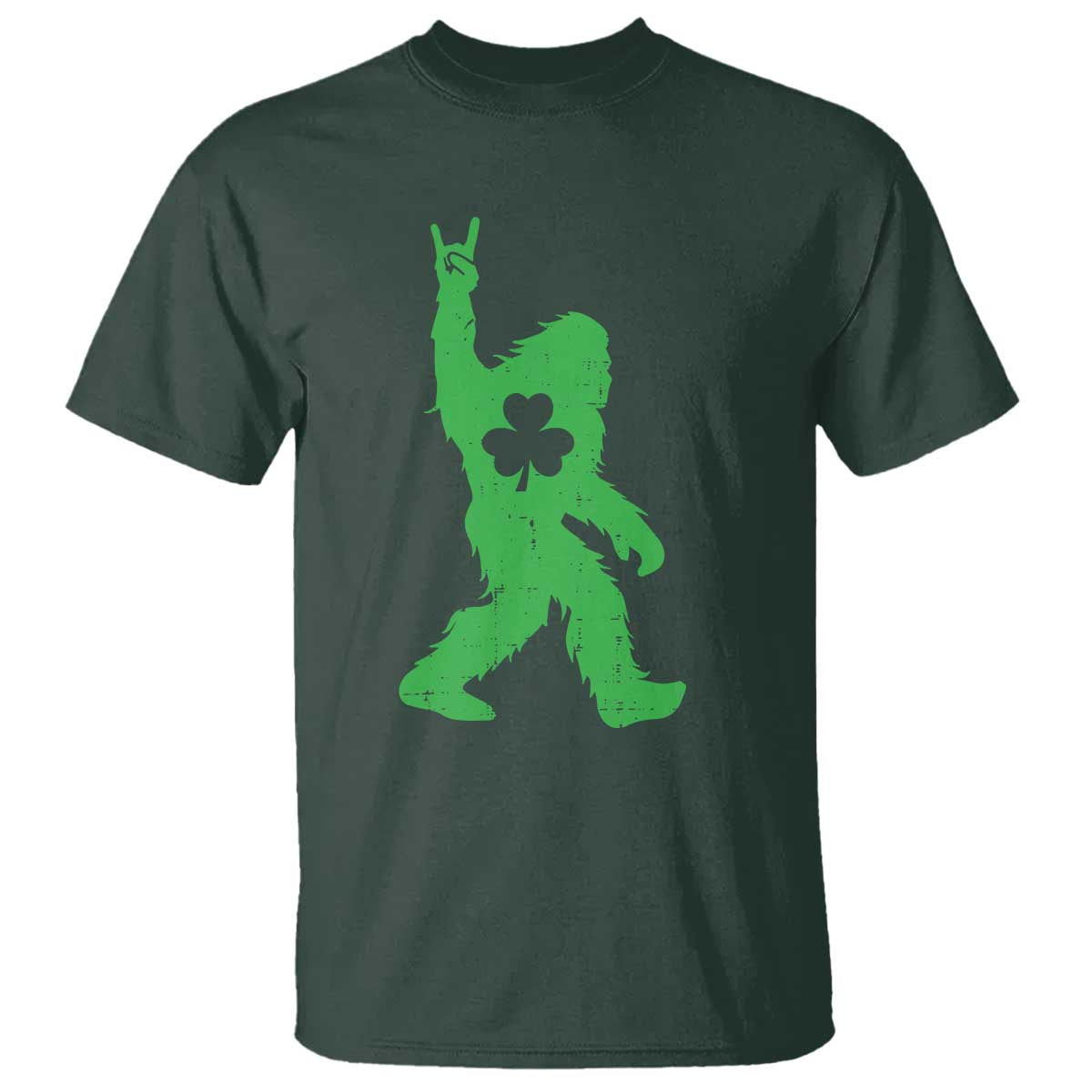 st-patricks-day-bigfoot-t-shirt-irish-sasquatch-shamrock