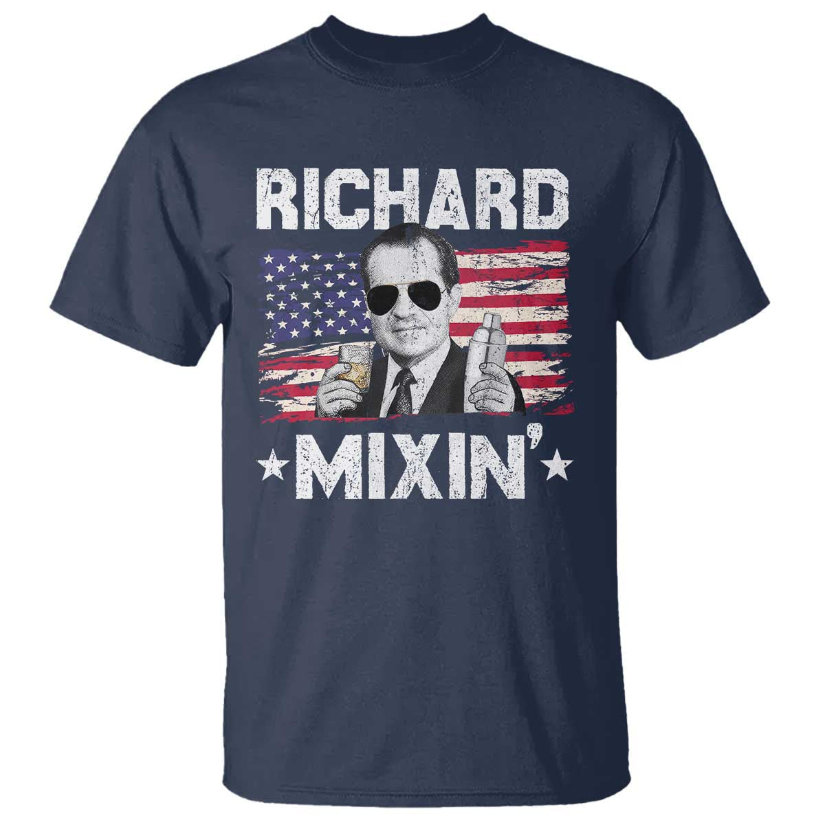 funny-4th-of-july-richard-nixon-mixin-t-shirt-patriotic-bartender-american-flag