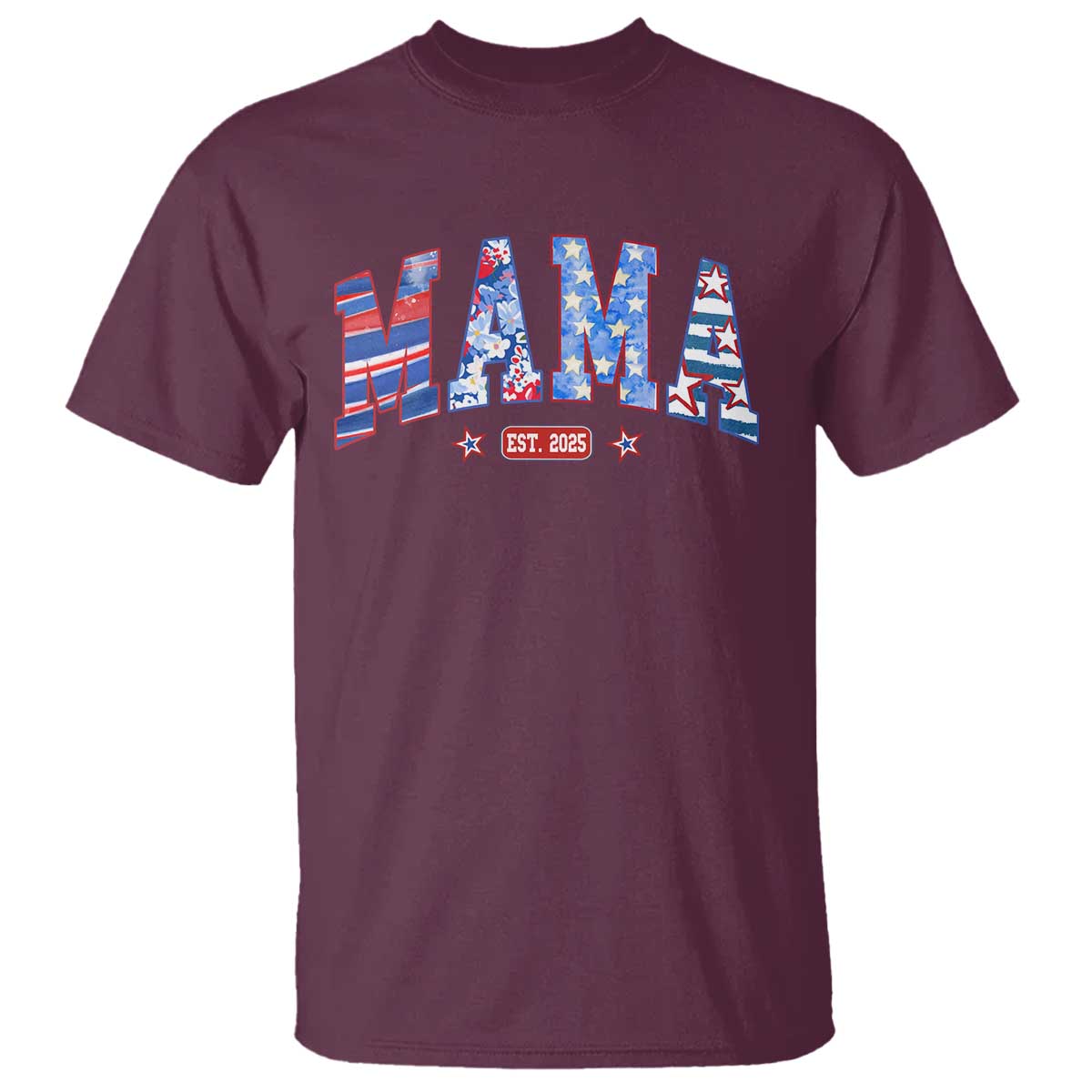 american-mama-est-2025-t-shirt-4th-of-july-pregnancy-reveal