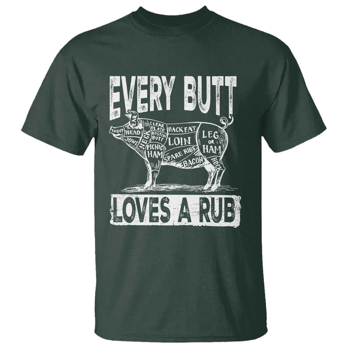 bbq-t-shirt-pork-butt-rub-dad-grill-gift
