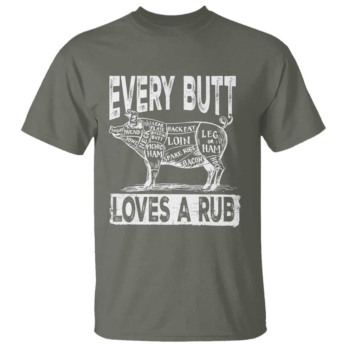 bbq-t-shirt-pork-butt-rub-dad-grill-gift