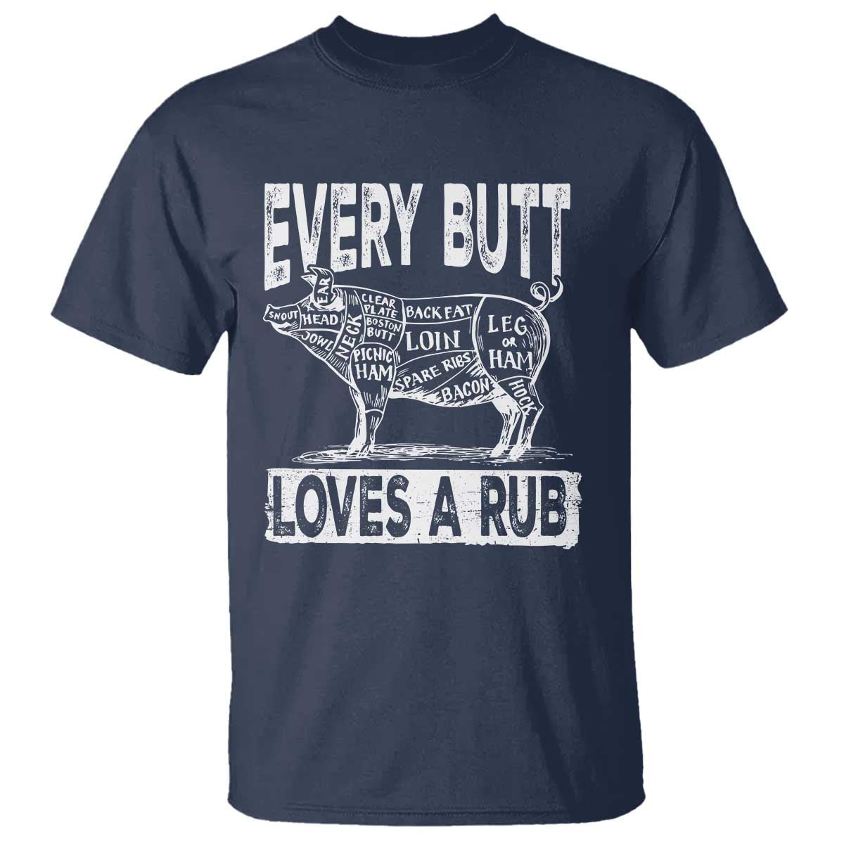 bbq-t-shirt-pork-butt-rub-dad-grill-gift