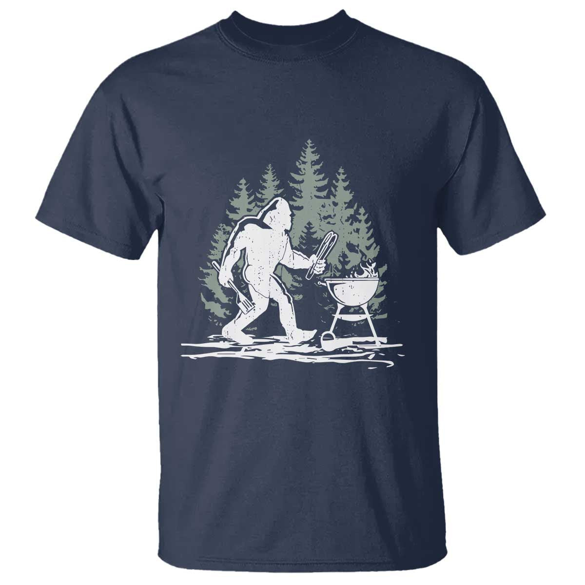 bigfoot-bbq-t-shirt-funny-sasquatch-barbecue-dad-grill-gift