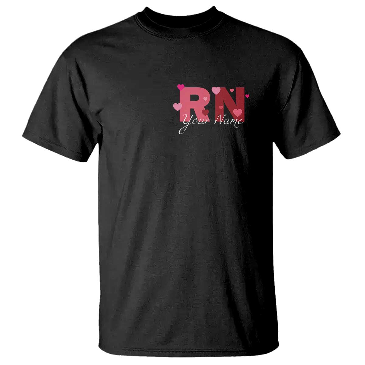 personalized-registered-nurse-t-shirt-custom-name-cute-nurse-gift-valentines-day-heart