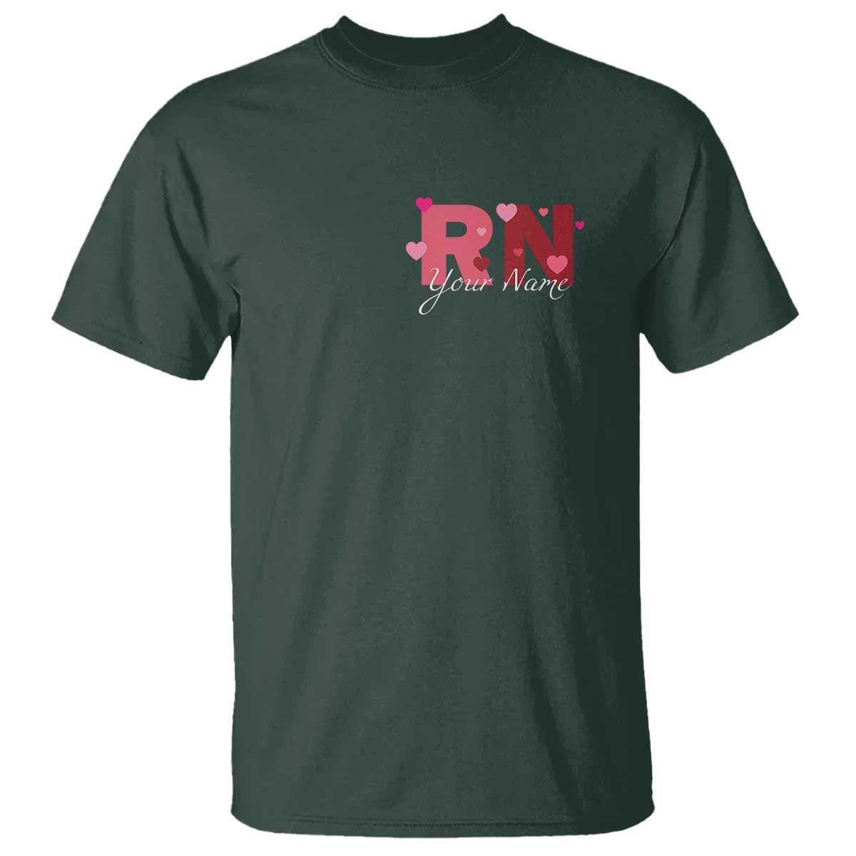personalized-registered-nurse-t-shirt-custom-name-cute-nurse-gift-valentines-day-heart