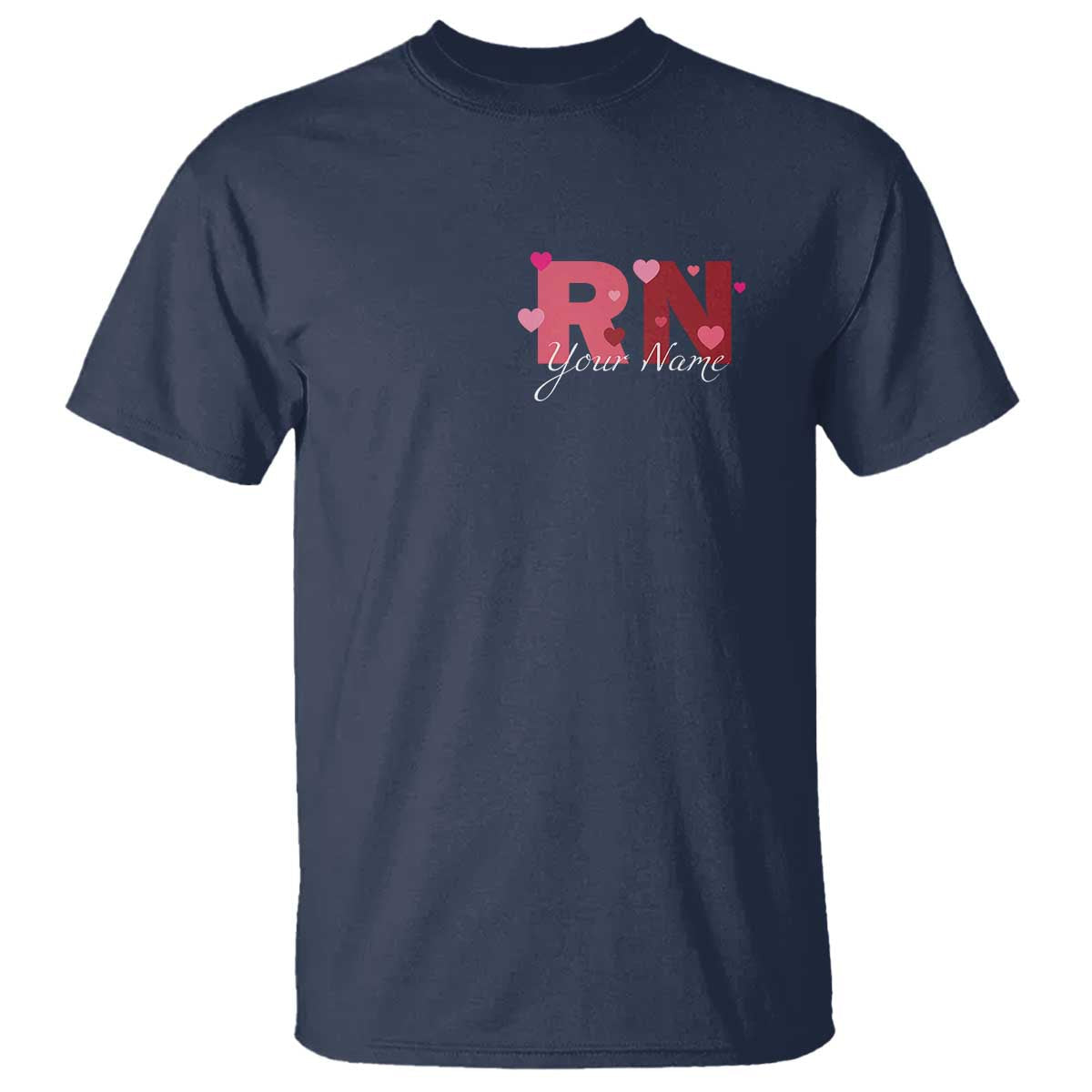 personalized-registered-nurse-t-shirt-custom-name-cute-nurse-gift-valentines-day-heart