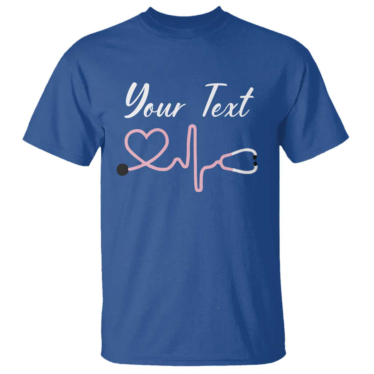 personalized-nurse-t-shirt-custom-name-nurse-gift-heartbeat-valentines-day-heart