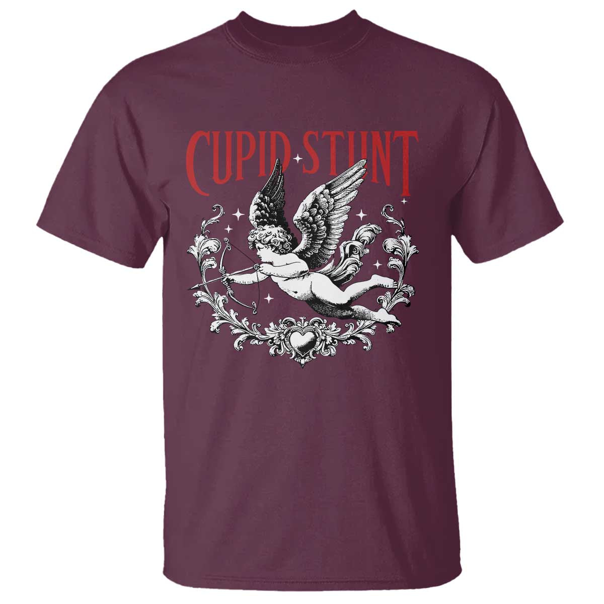 valentines-party-retro-cupid-stunt-t-shirt
