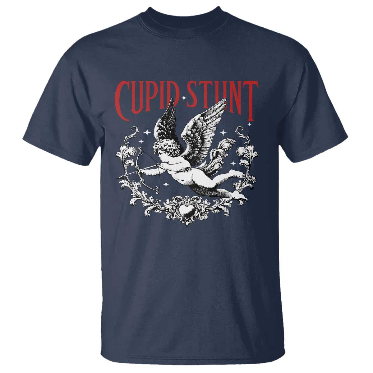 valentines-party-retro-cupid-stunt-t-shirt