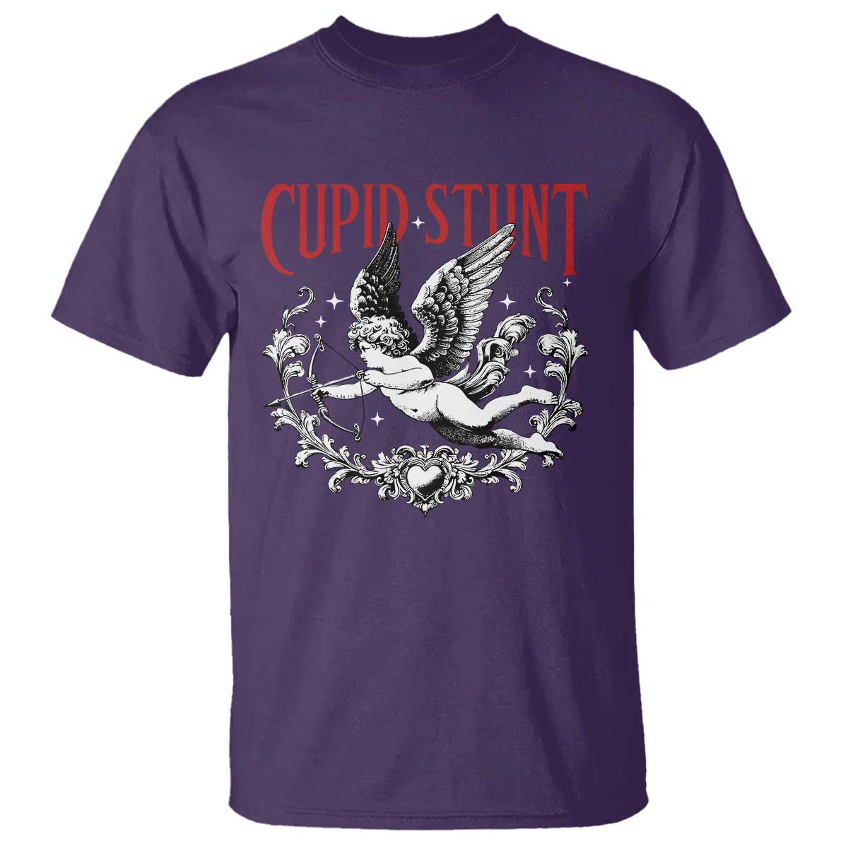 valentines-party-retro-cupid-stunt-t-shirt