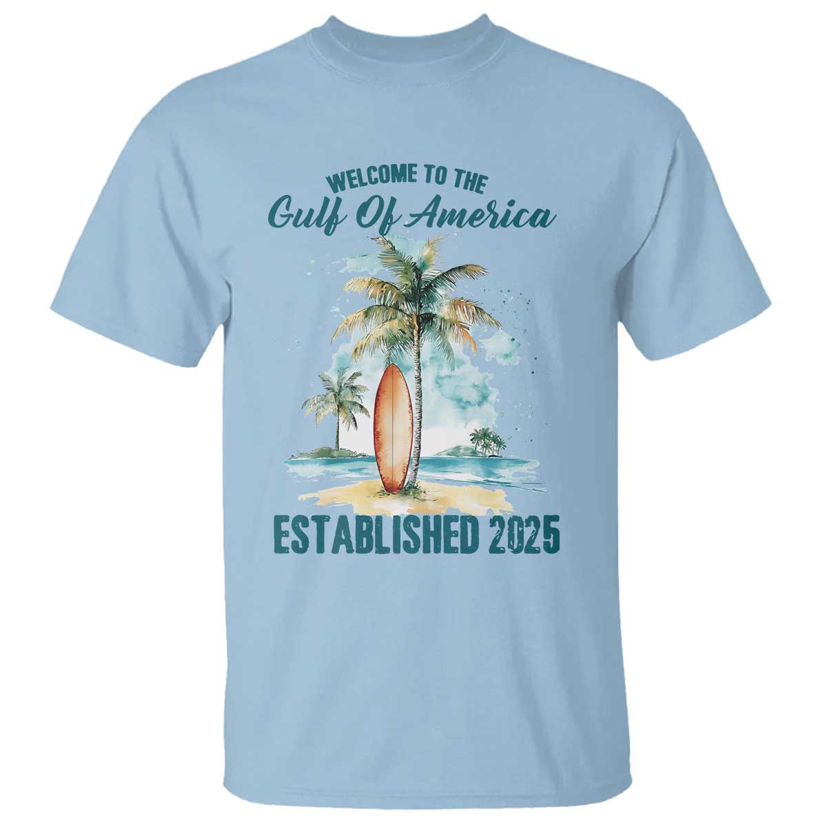 welcome-to-americas-gulf-t-shirt-established-2025-retro-vintage-beach
