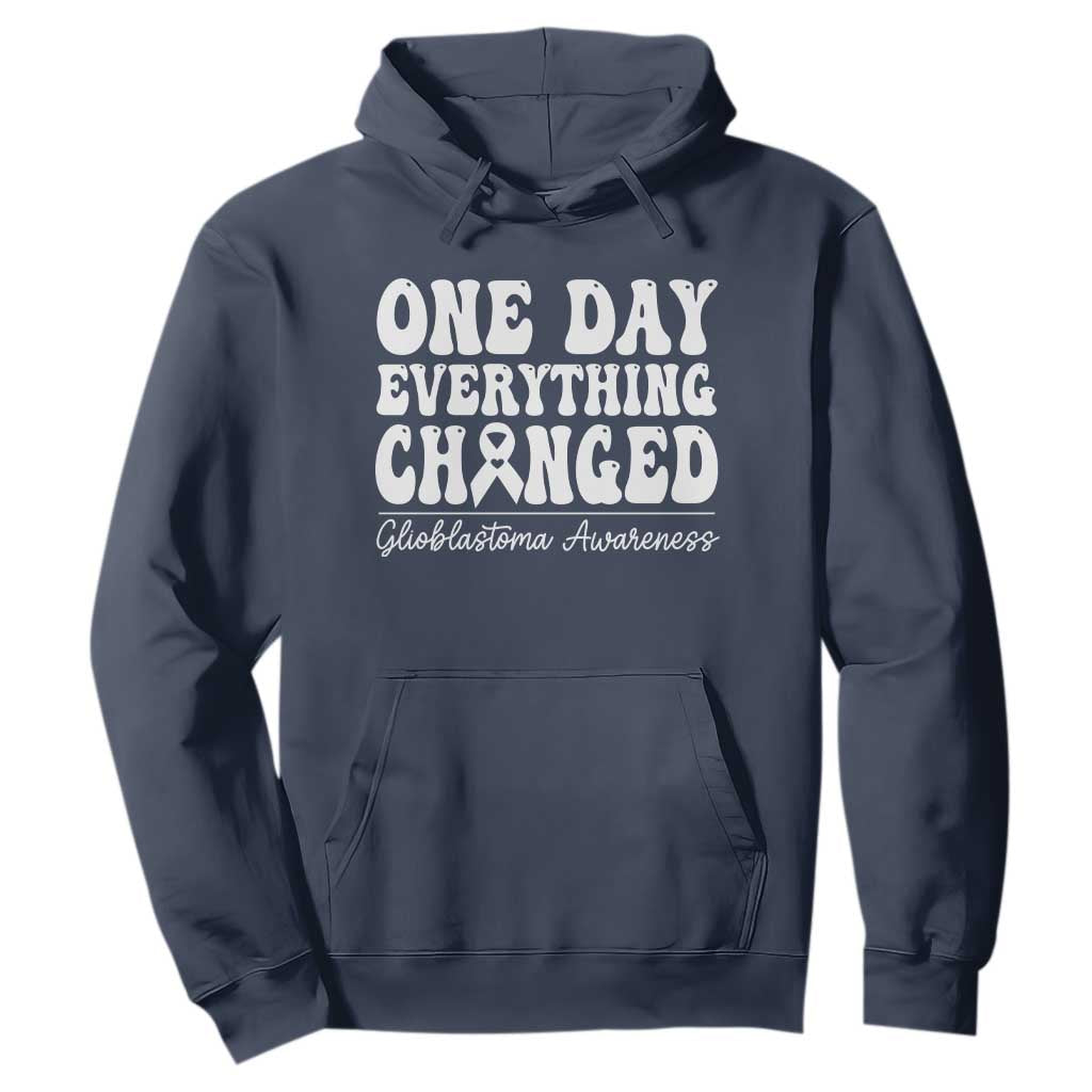 Glioblastoma Support Hoodie Fight Brain Tumor Cure Groovy