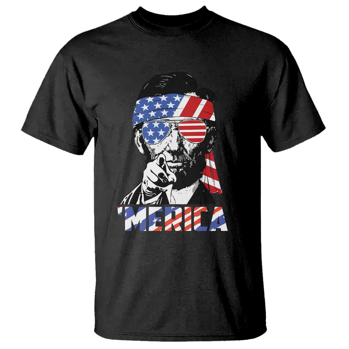funny-lincoln-4th-of-july-merica-t-shirt-abe-american-flag