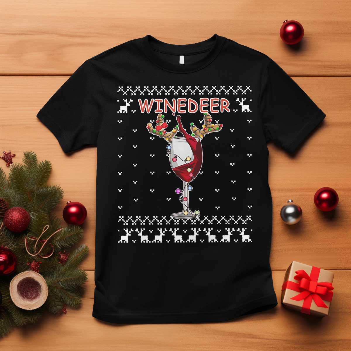 christmas-couple-matching-t-shirt-funny-winedeer-reinbeer-matching-ugly-sweaters-wine
