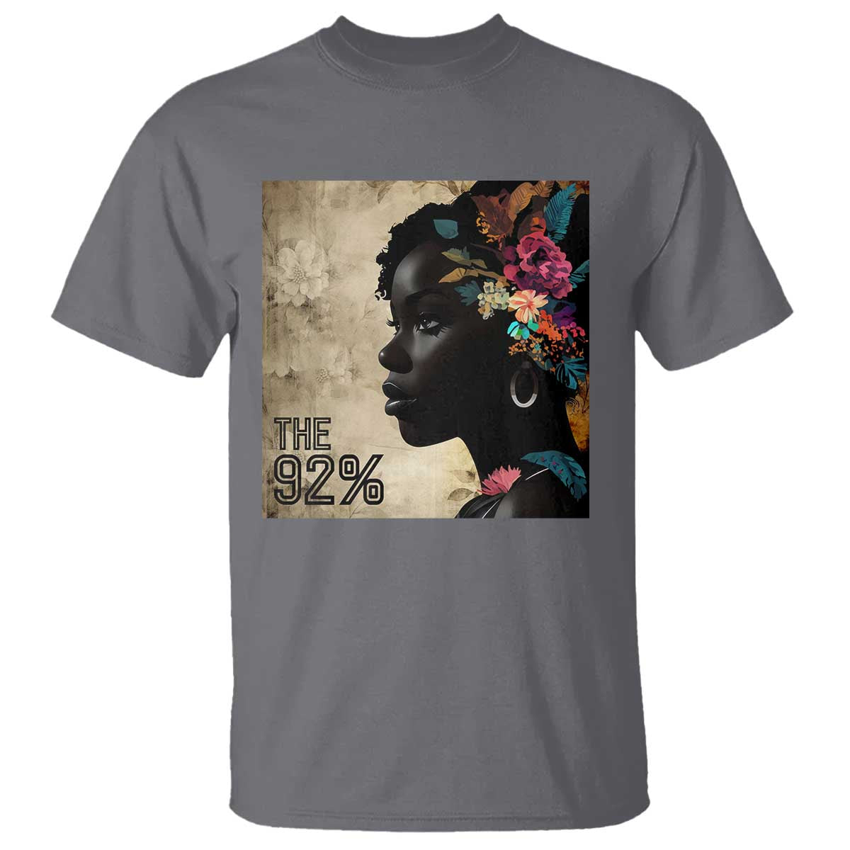 the-92-black-women-power-t-shirt-92-percent-floral-melanin-girls