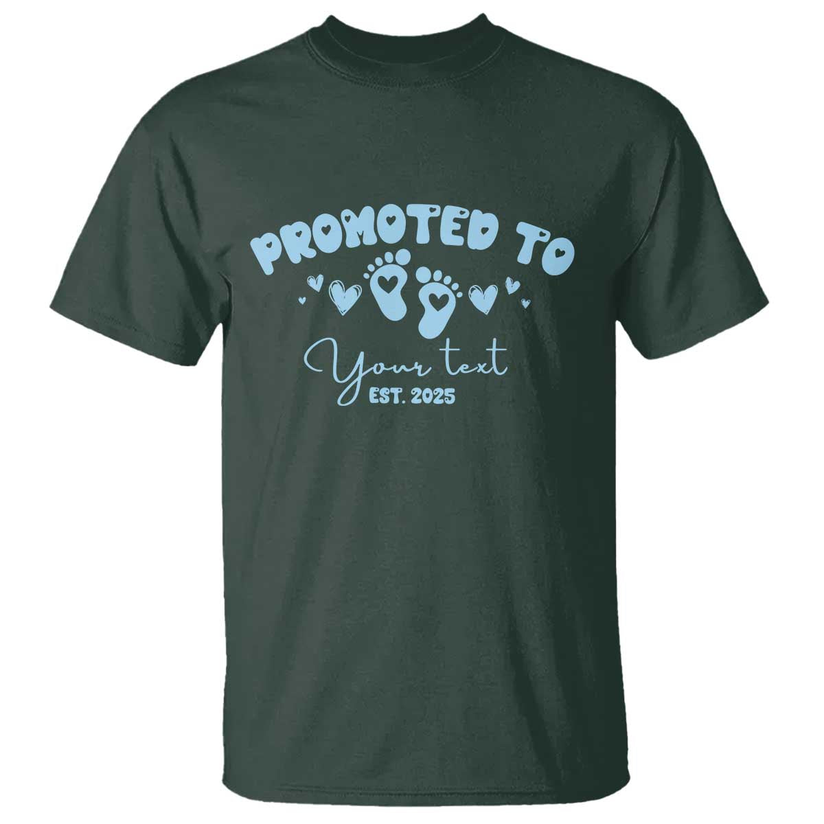 personalized-gender-reveal-t-shirt-custom-text-baby-boy-reveal-blue-family-matching