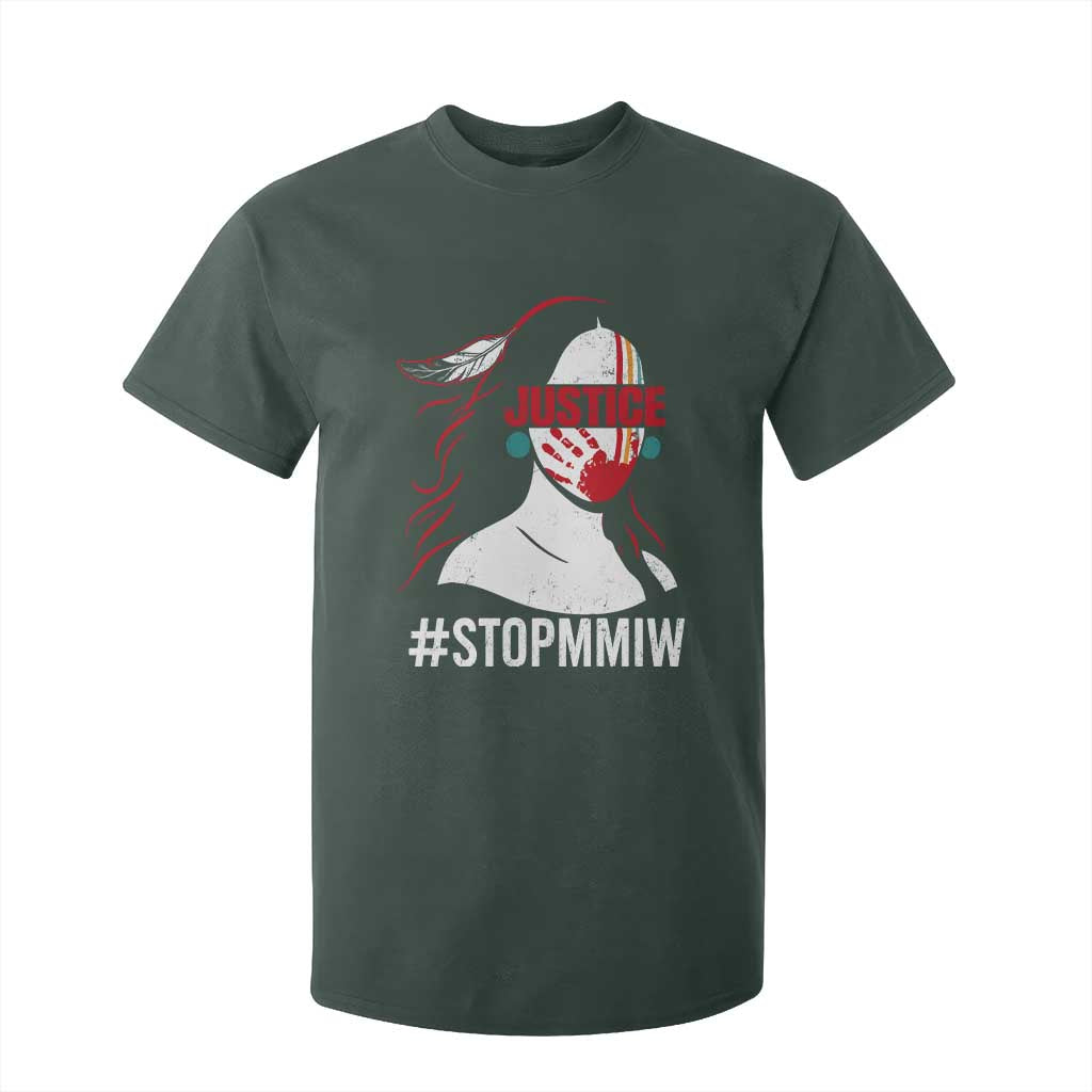 MMIW Movement T Shirt For Kid Justice For Indigenous Woman Stop Stolen Sisters