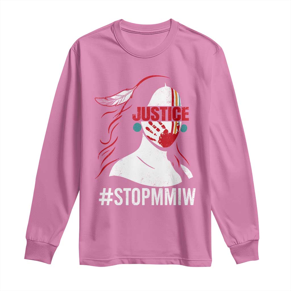 MMIW Movement Long Sleeve Shirt Justice For Indigenous Woman Stop Stolen Sisters