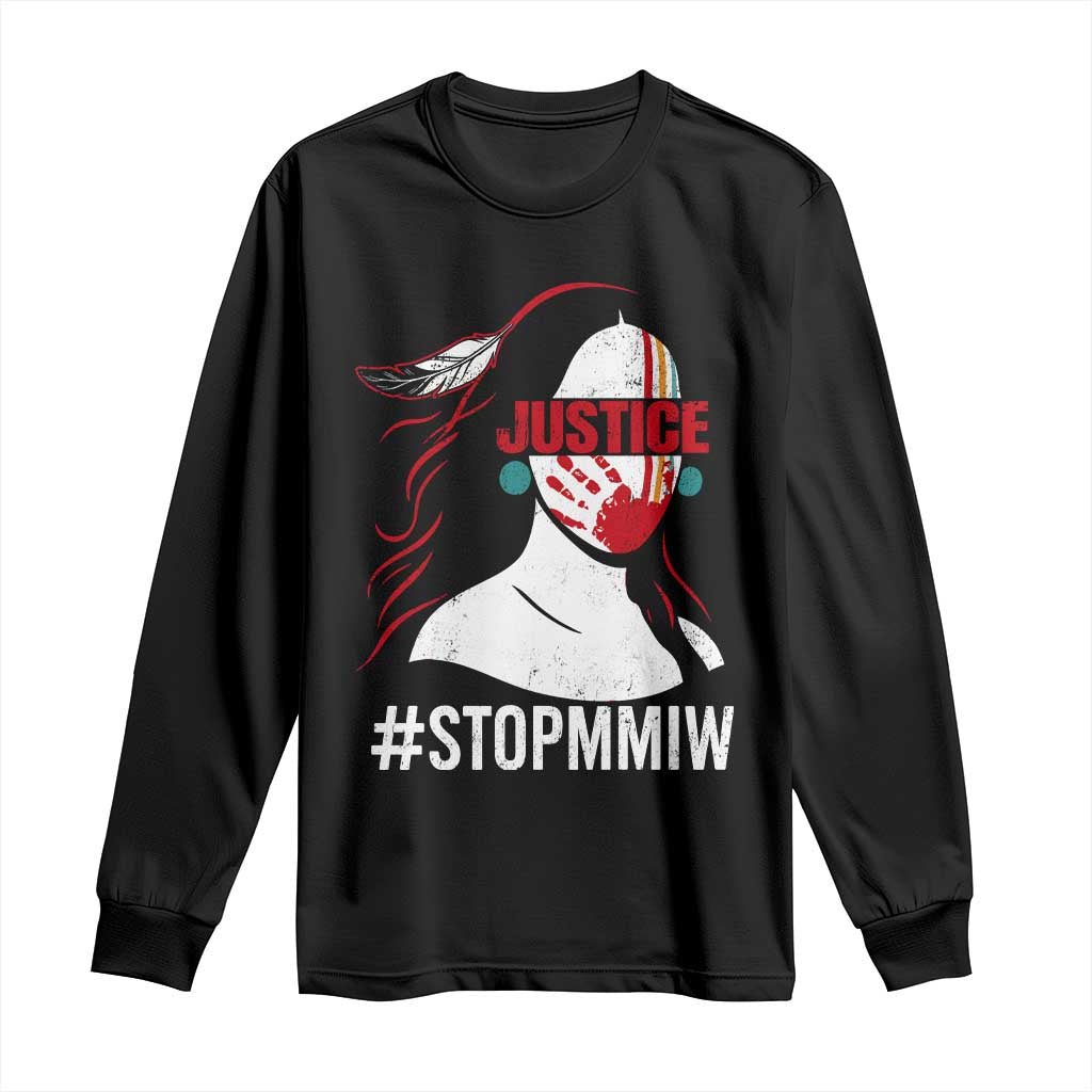 MMIW Movement Long Sleeve Shirt Justice For Indigenous Woman Stop Stolen Sisters